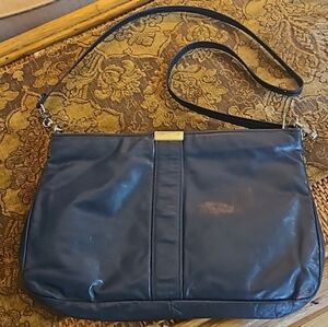Vtg Manhattan marked butter leather 1970s designer bag mint condition
